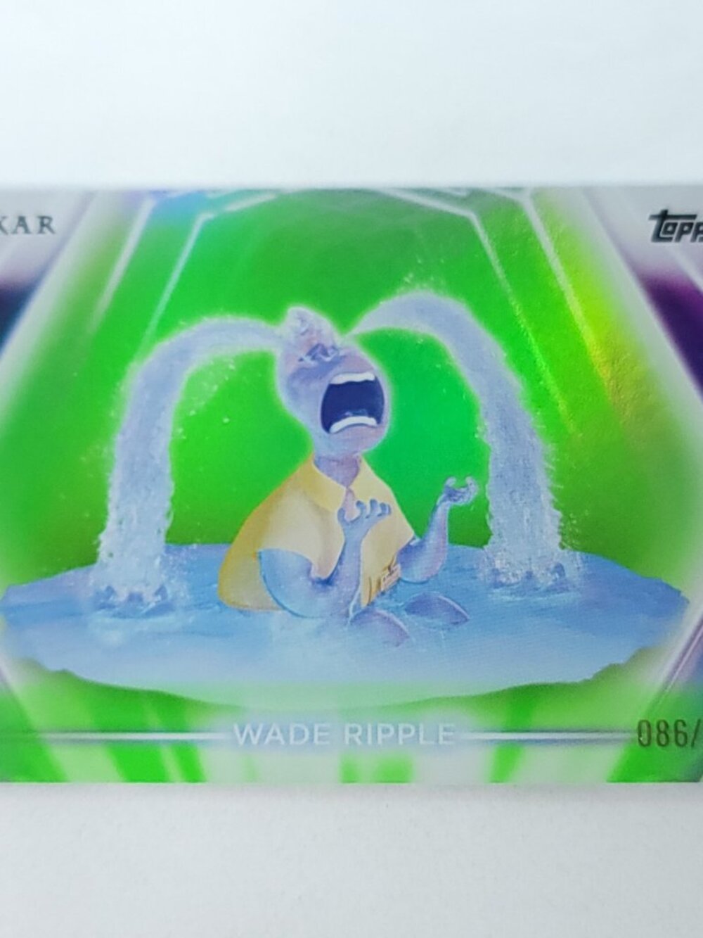 Wade Ripple Topps 2026 Disney Neon Holo Parallel Refractor Limited 086/199